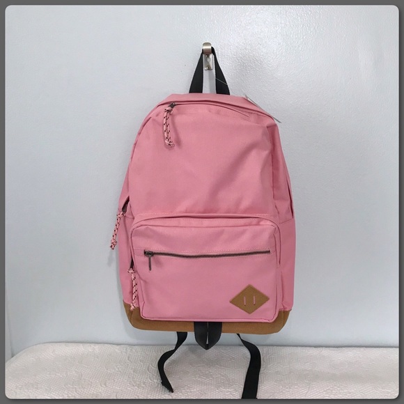 no boundaries square nylon backpack